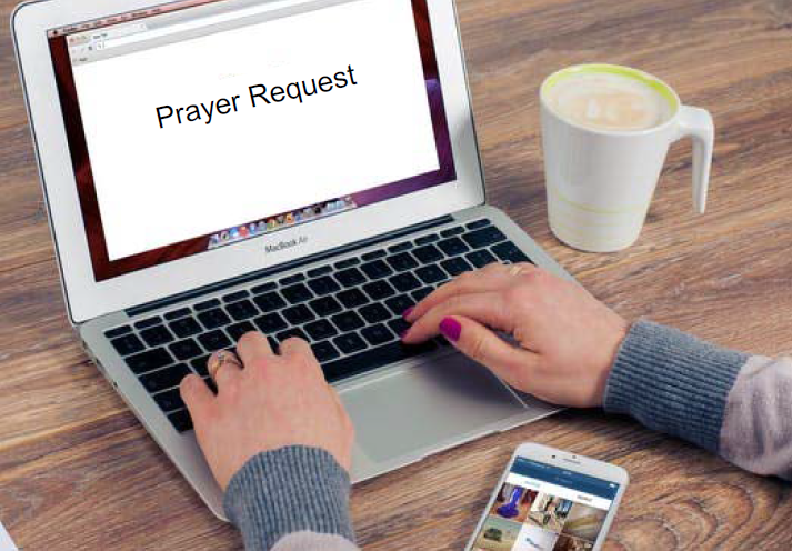 Online prayer requests